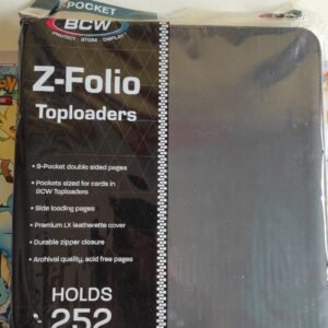 Z-FOLIO Top Loader 9 pocket BCW Black