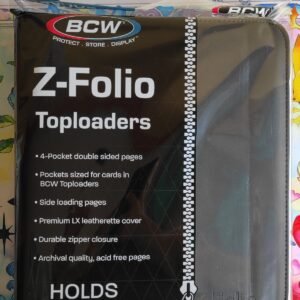 Z-FOLIO Top Loader 4 pocket BCW