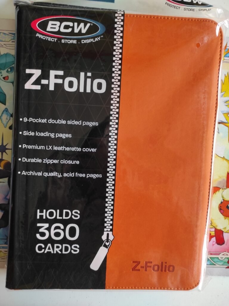 Carpeta 9 espacios BCW Z-FOLIO Orange