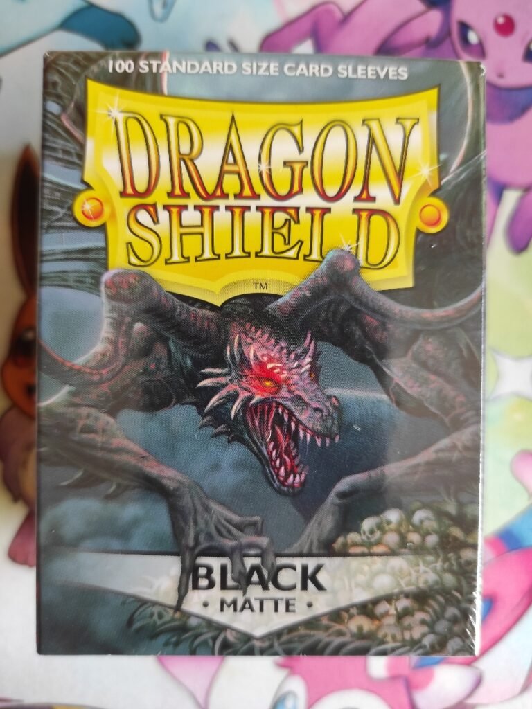 Micas Dragón Shield Black Matte 100pz