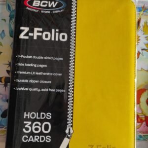 Carpeta 9 espacios BCW Z-FOLIO Yellow