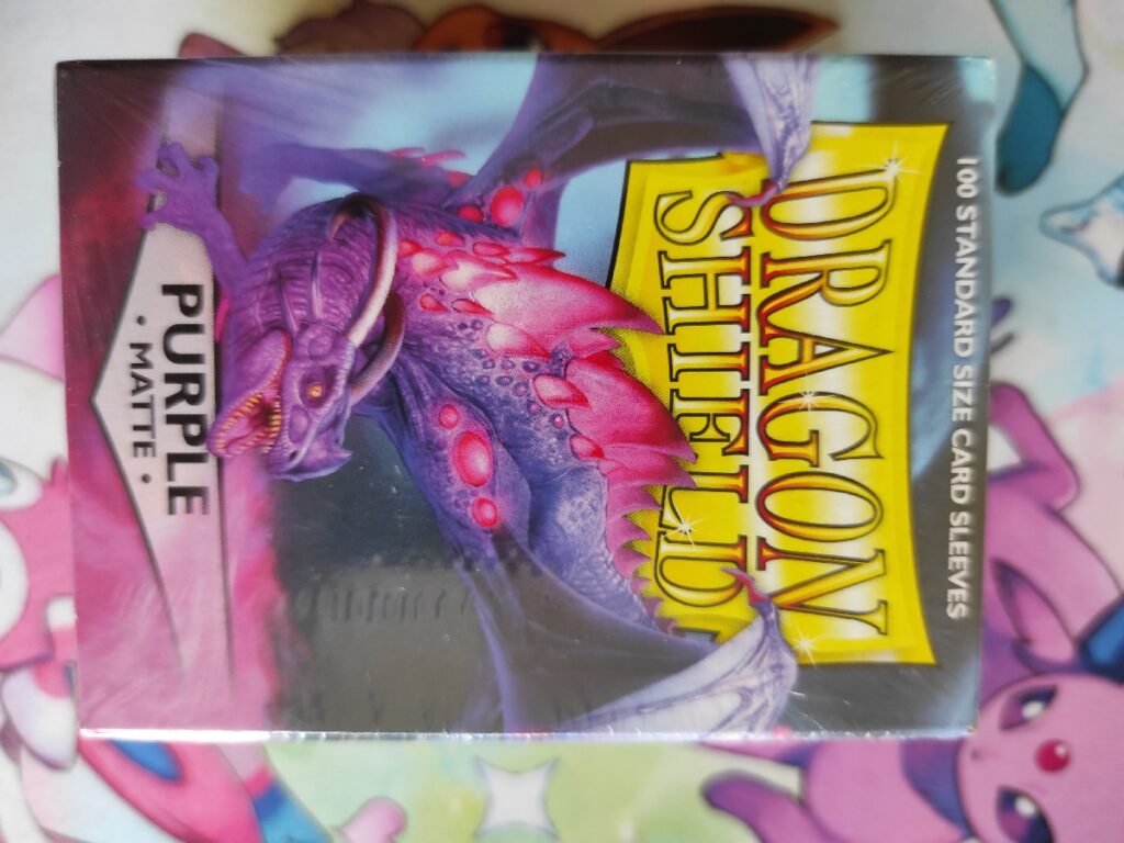 Micas Dragón Shield Purple Matte 100pz