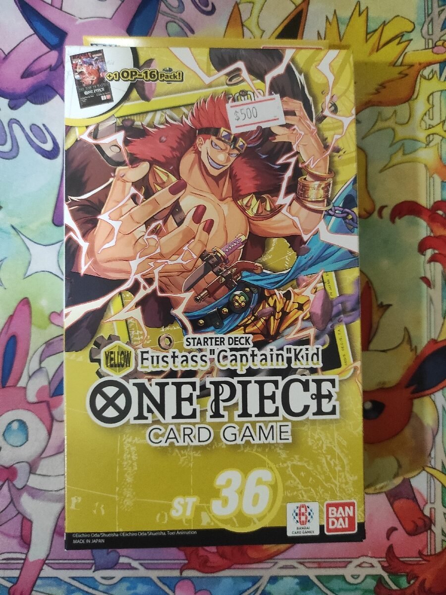 One Piece Starter Deck Eustass Captain KidST 36