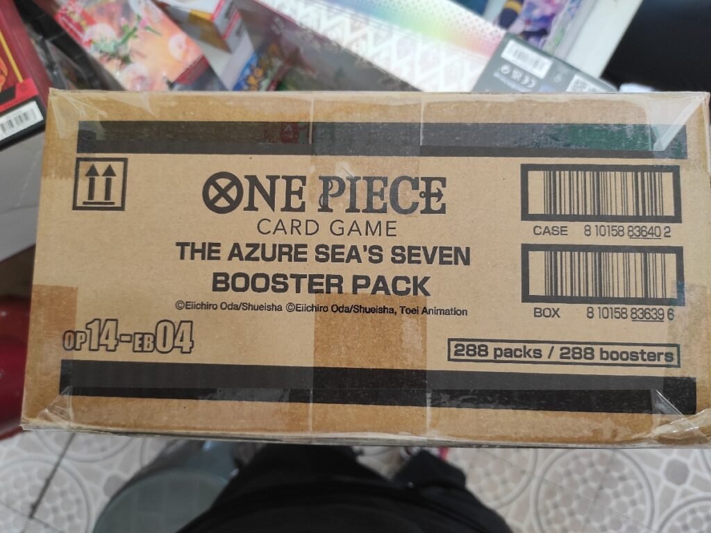 One Piece TCG: The Azure Sea's Seven Booster Display (24ct)