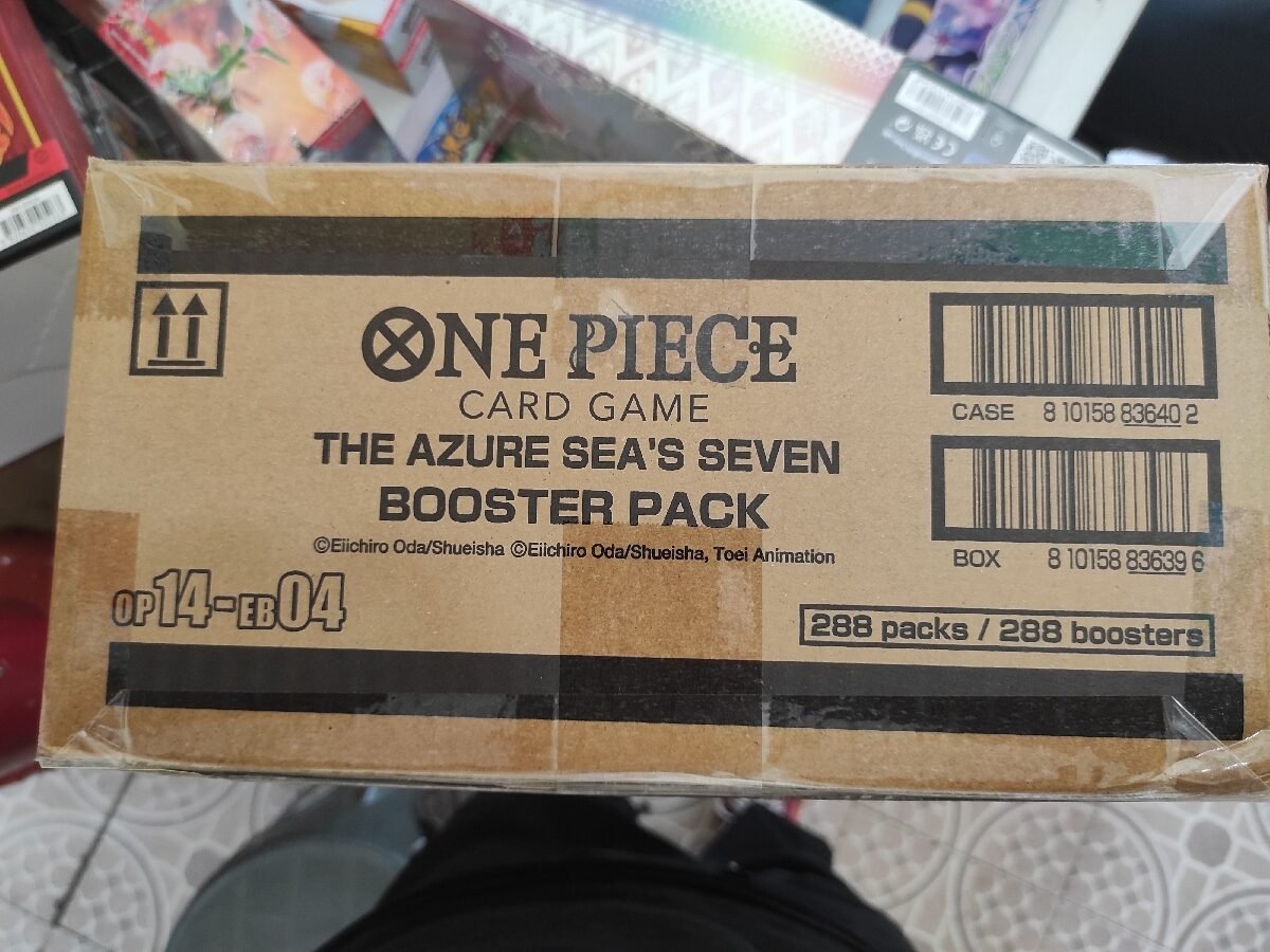 One Piece TCG: The Azure Sea's Seven Booster Display (24ct)
